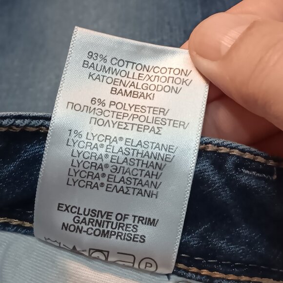 Silver Jeans Co. 'Sam' plus size women's distressed boyfriend jeans sz 24 - Picture 16 of 16